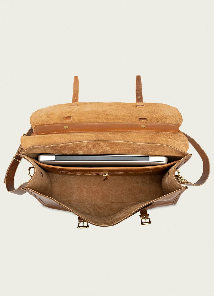 Leather Messenger Bag For Men