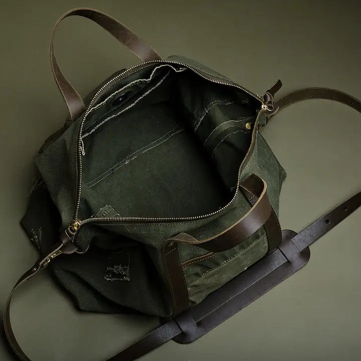 Repurposed Military Travel Bag