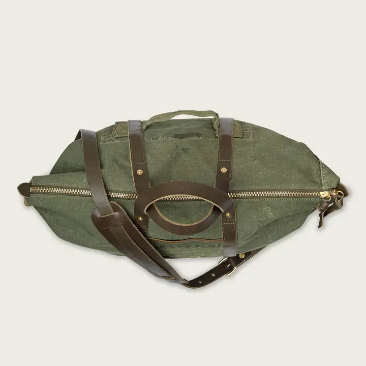 Repurposed Military Travel Bag