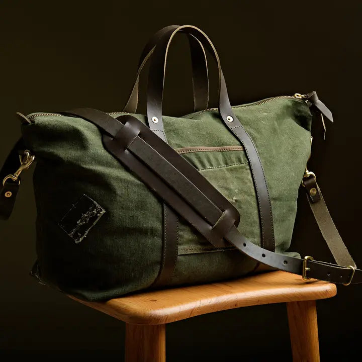 Repurposed Military Travel Bag