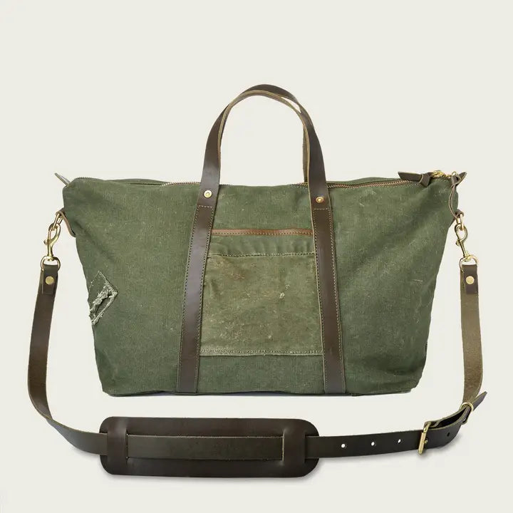Repurposed Military Travel Bag